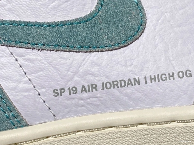 Rep TBkick Green Jordan 1 Air Turbo High 555088-311 Retro OG 0802